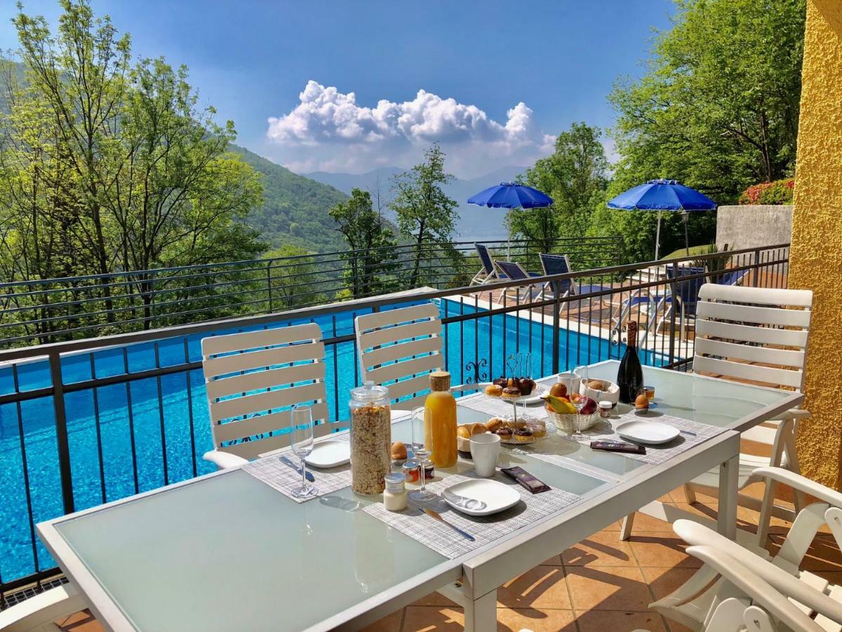 Апарт отель Residenza Ai Ronchi 1 2 6 Maccagno Экстерьер фото